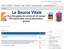 Tablet Screenshot of la-decroissance.com